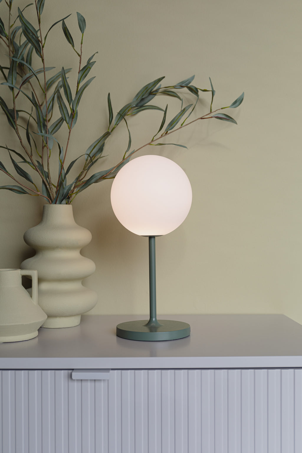 Hub - Lampe De Table - Plastique polypropylène - Vert