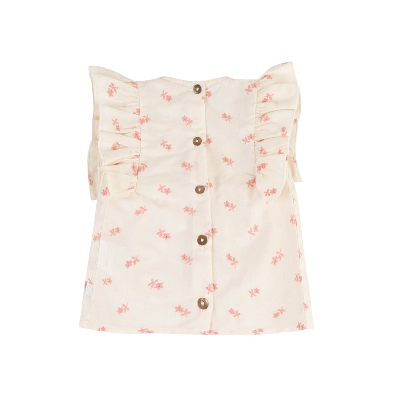 Blouse Ara - Paquerette Rose - Fille