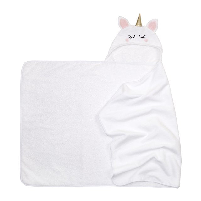 Serviette De Bain À Capuche Pour Enfants Licorne