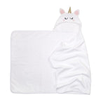 Serviette De Bain À Capuche Pour Enfants Licorne