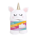 Unicorn Kids Hooded Bath Towel