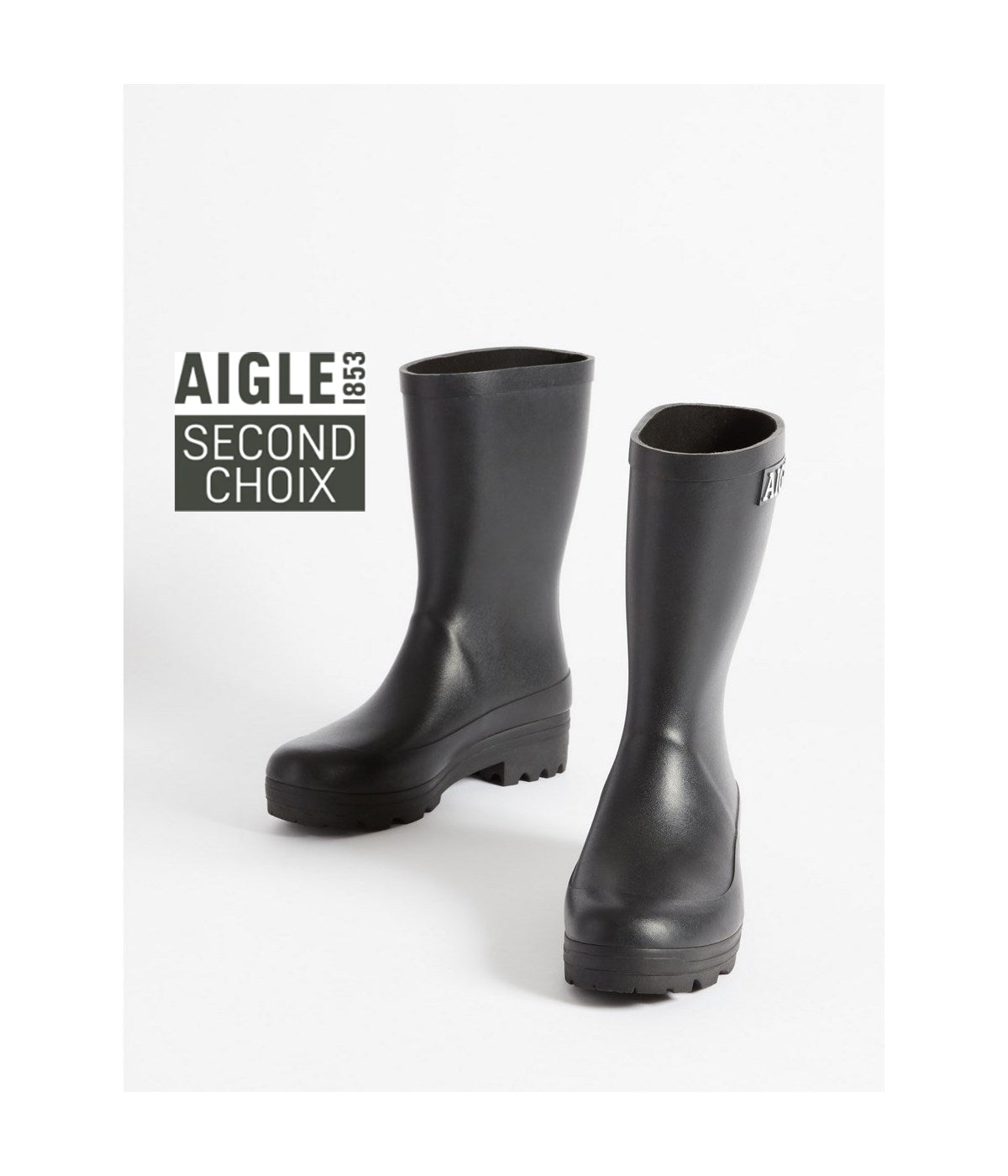 Botas de caña media - Negro - Hombre