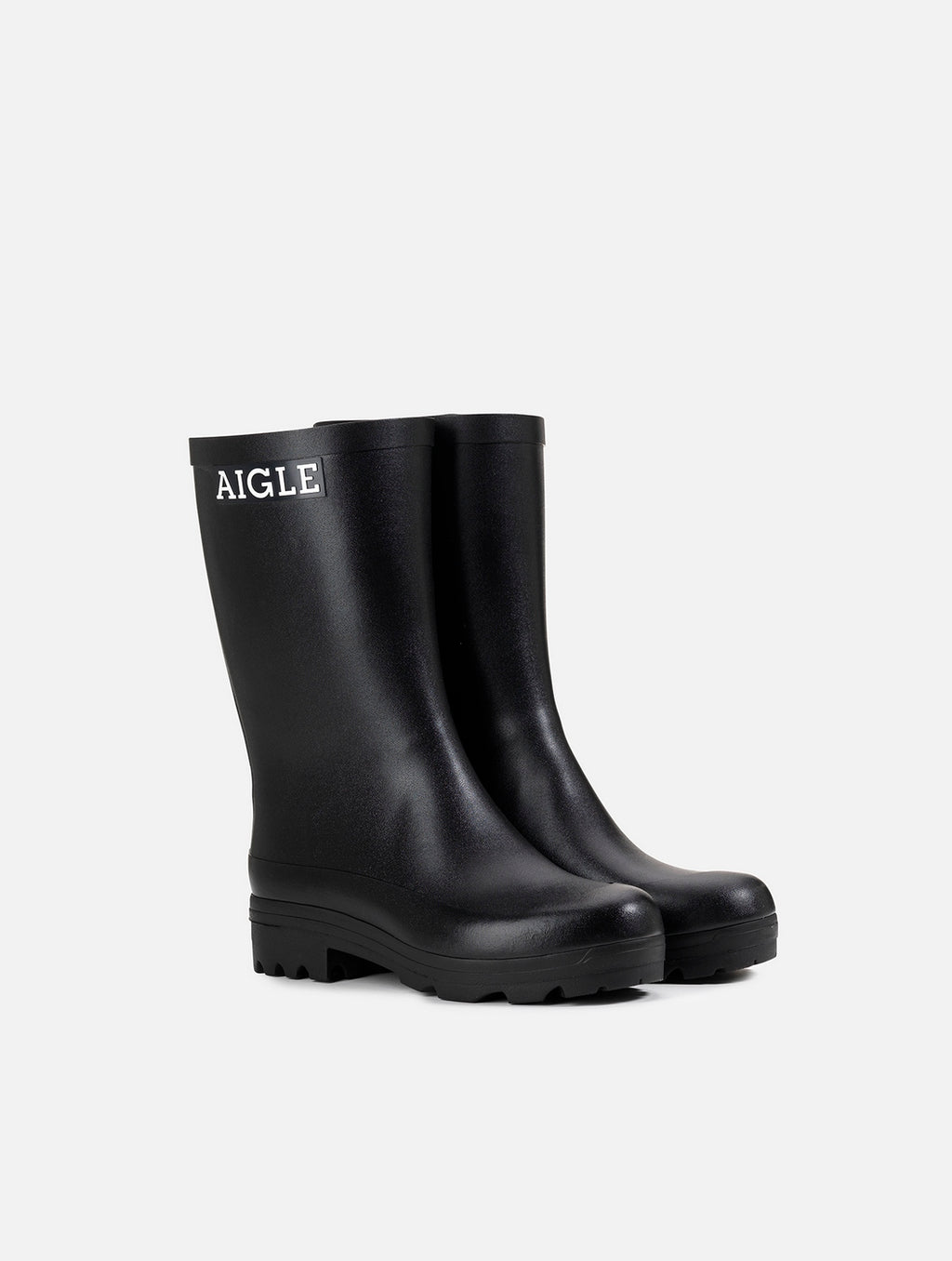 Mid-Cut Boots - Black - Men