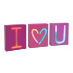 I Love U S3 Led Light Set