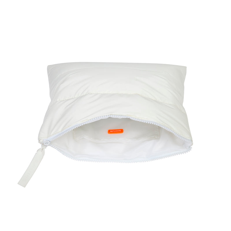 Pochette Matelassée Blanche