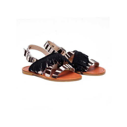Sandales - Zébré