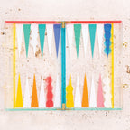 Backgammon en Lucite
