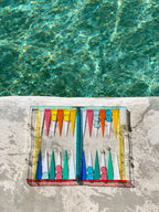 Backgammon en Lucite