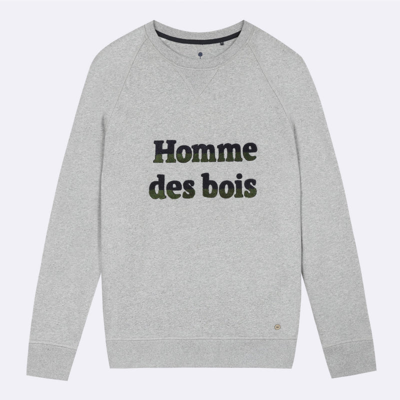 Sweat Col Rond Gris Darney - Homme