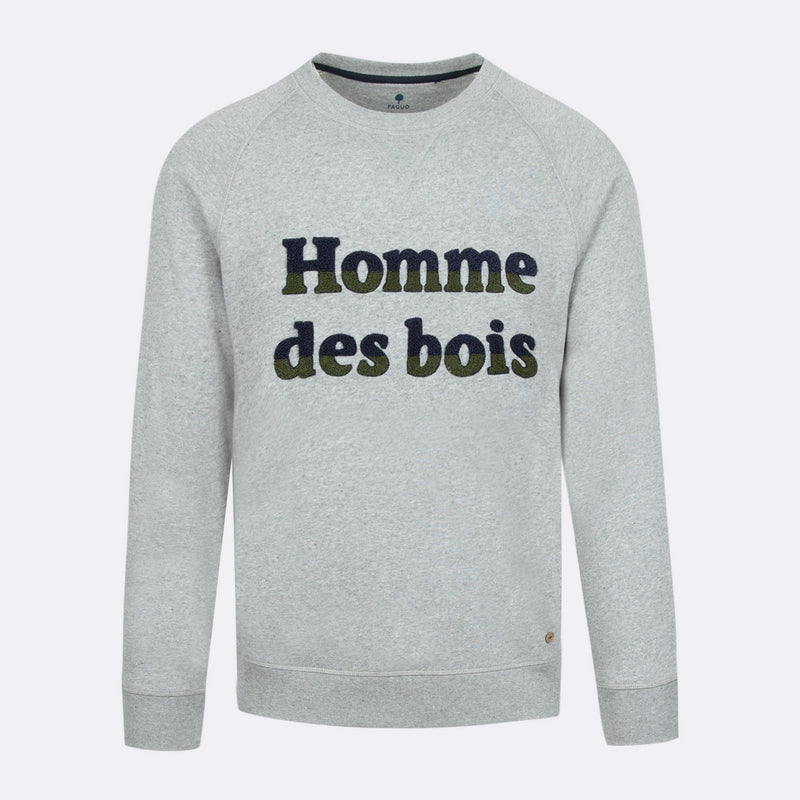 Sweat Col Rond Gris Darney - Homme