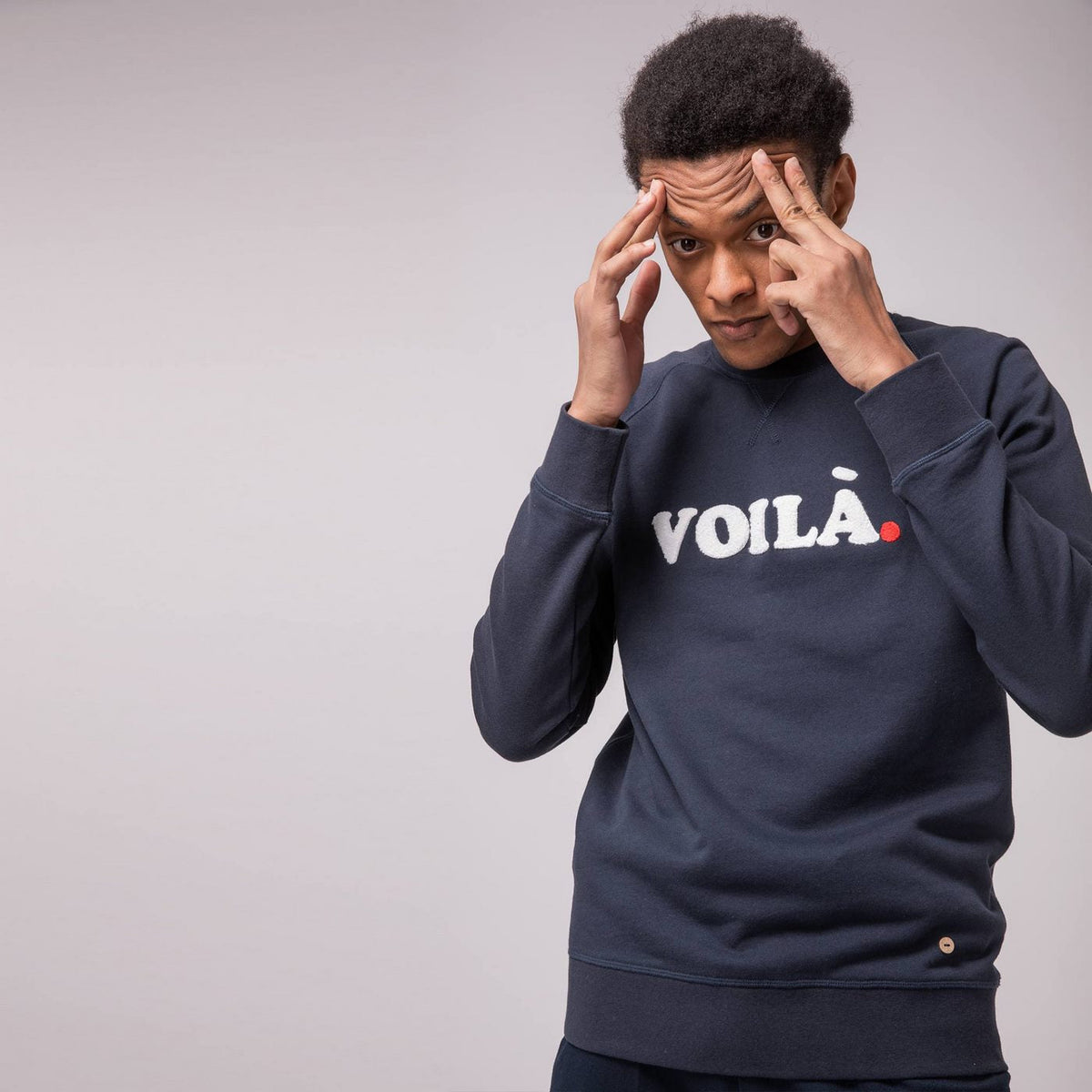 Sweatshirt Darney - Navy Blue - Men