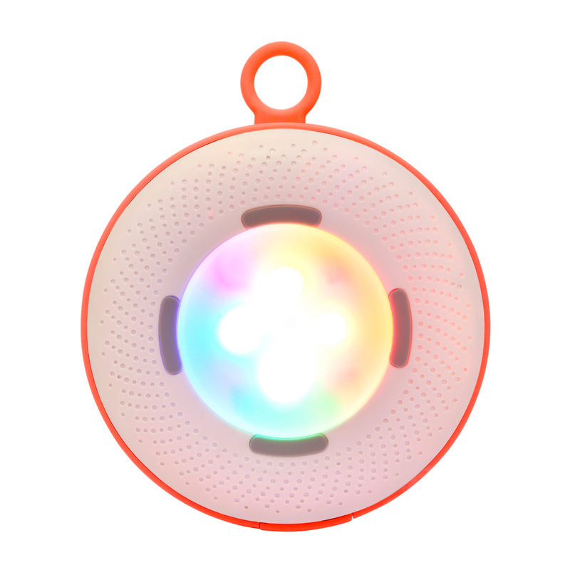 Altavoz flotante Summer Sounds Neon - Coral y blanco