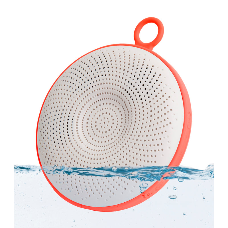 Altavoz flotante Summer Sounds Neon - Coral y blanco