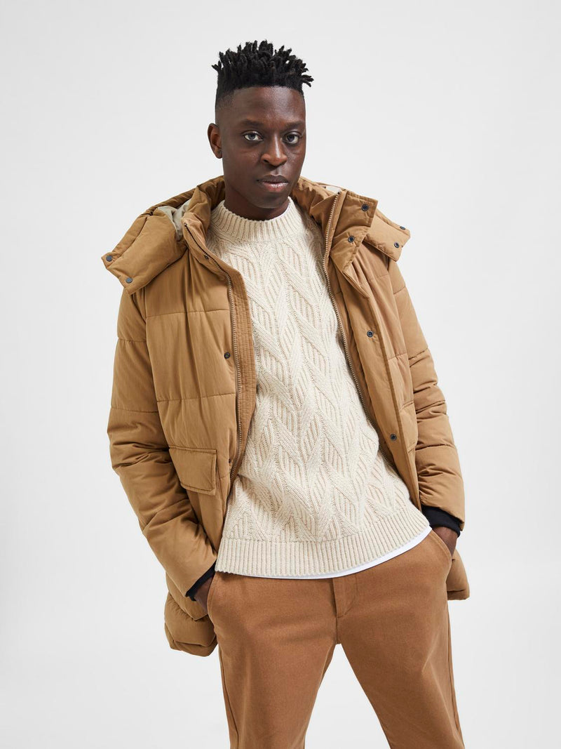 Pull En Maille - Oatmeal - Homme