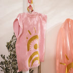 Poncho de playa Desert Palms - Rosa Polvo - Infantil