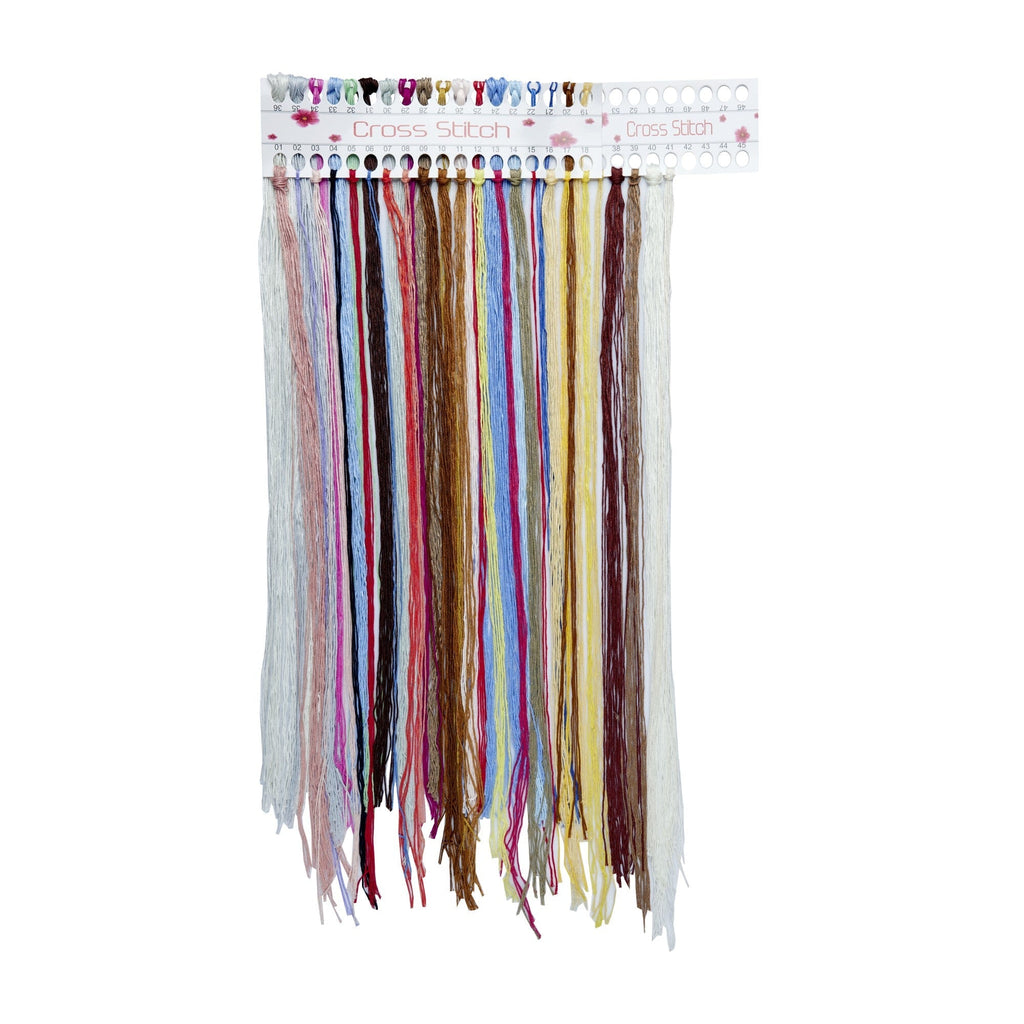 Broderie Point De Croix - Bouquet De Rose