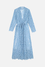Robe Longue Cats Arabesque - Denim