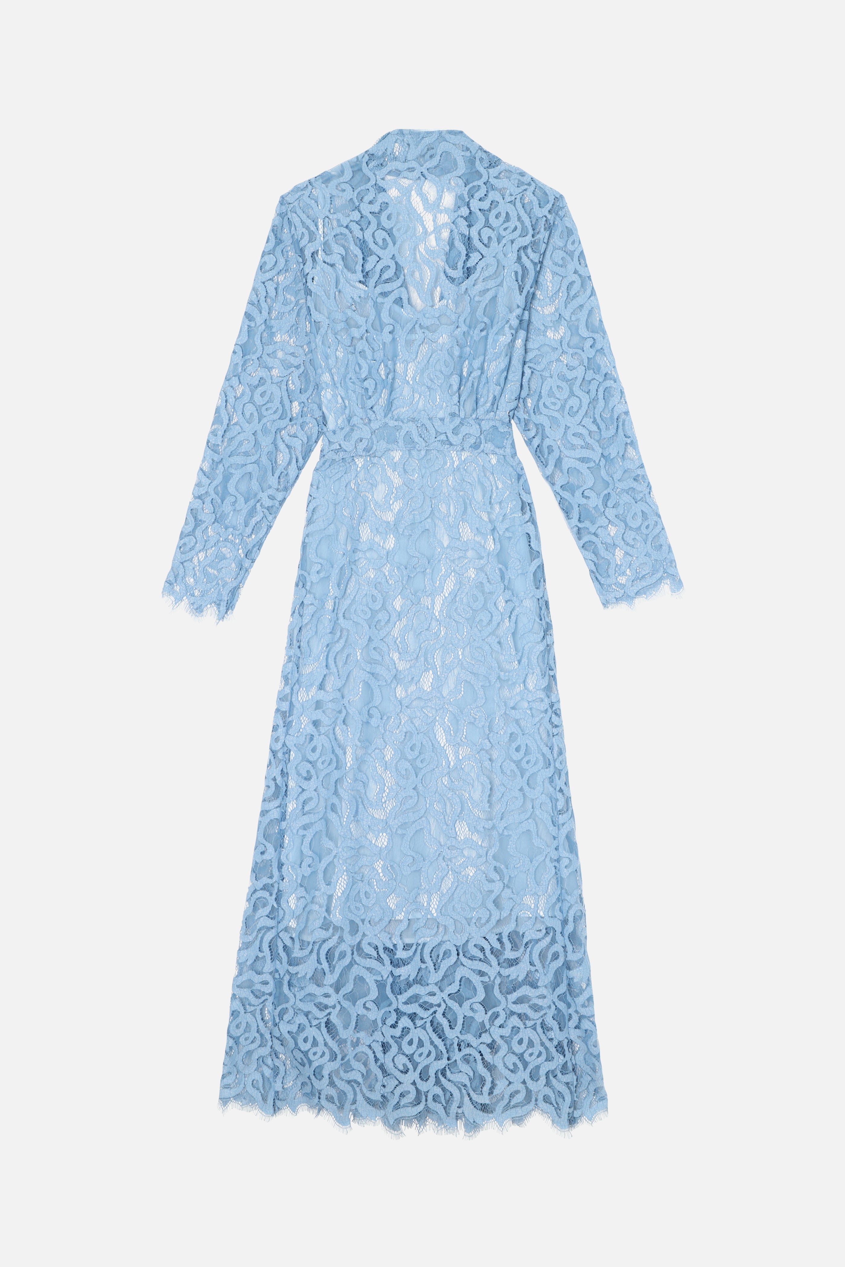 Robe Longue Cats Arabesque - Denim
