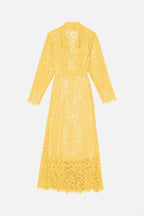 Cats Arabesque Maxi Dress - Oro