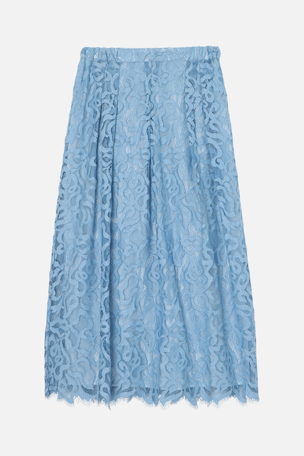 Falda Larga Light Arabesque - Denim