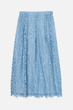 Falda Larga Light Arabesque - Denim