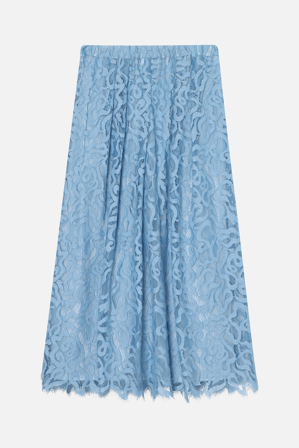 Falda Larga Light Arabesque - Denim