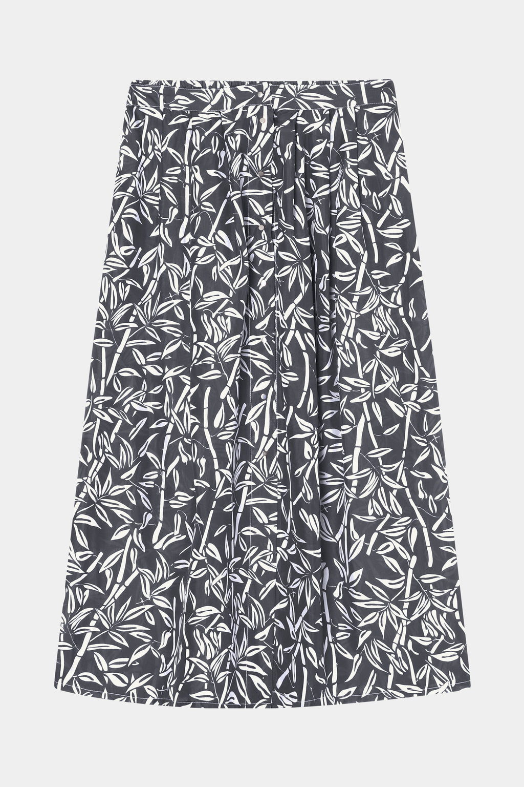 Mendes Light Bamboo Maxi Skirt - Charcoal