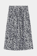 Mendes Light Bamboo Maxi Skirt - Charcoal
