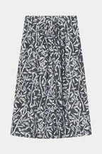 Mendes Light Bamboo Maxi Skirt - Charcoal