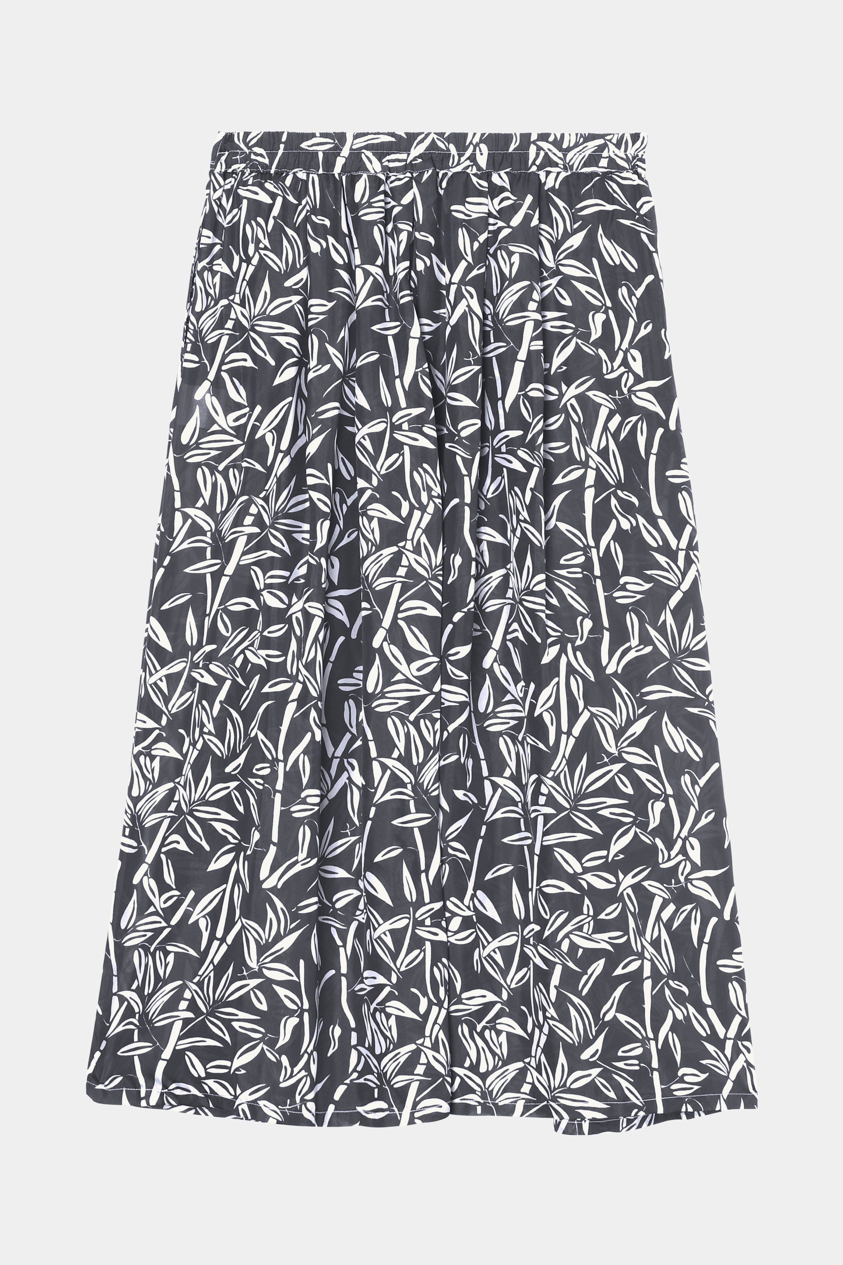 Mendes Light Bamboo Maxi Skirt - Charcoal