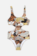 Maillot De Bain Billie Botanique - Caramel