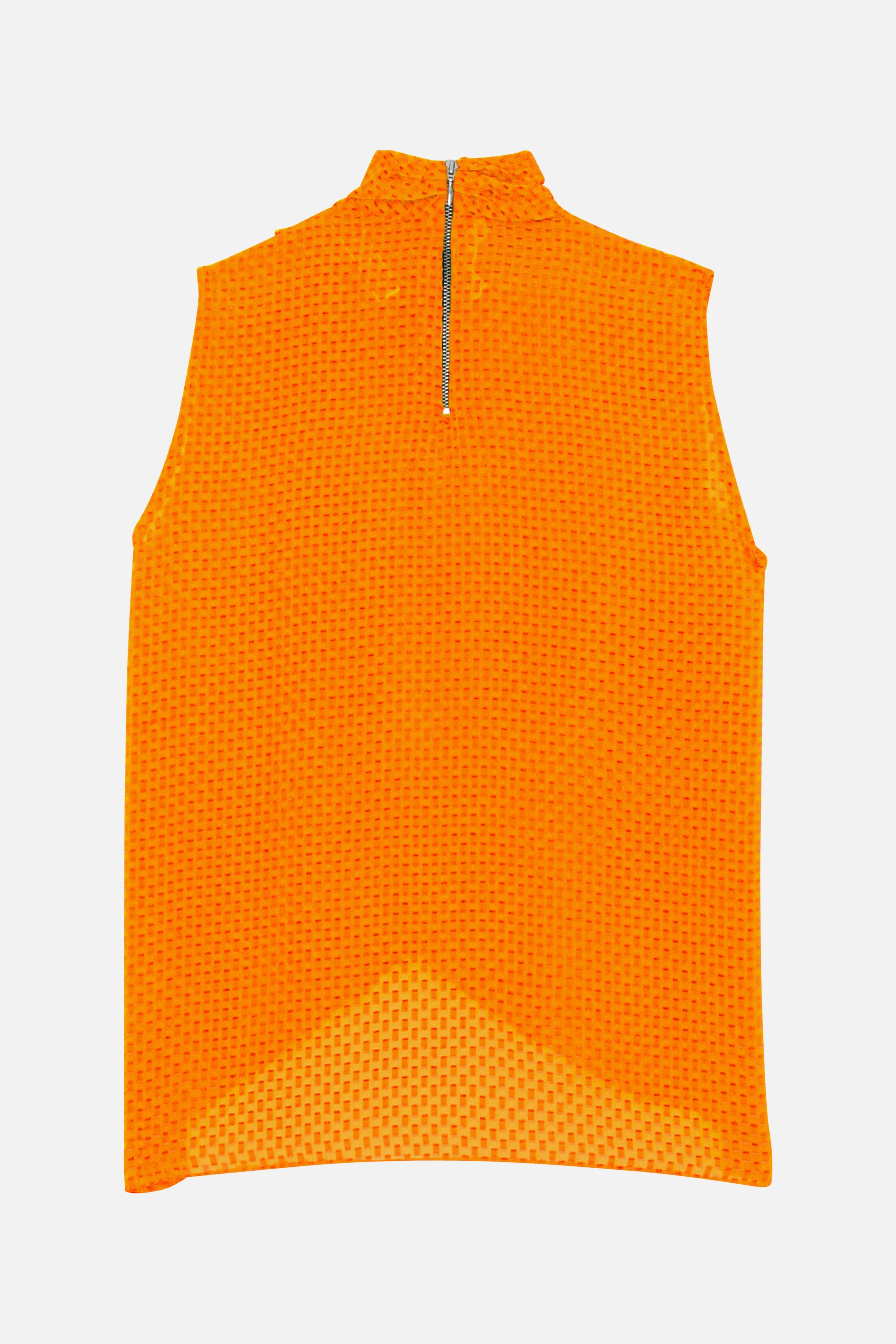 Top Cardi Cut Yarn - Orange