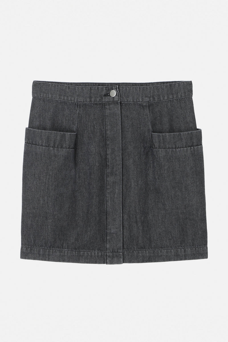 Roof Denim Skirt