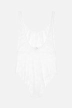 Flash Lace Bodysuit - Ivory