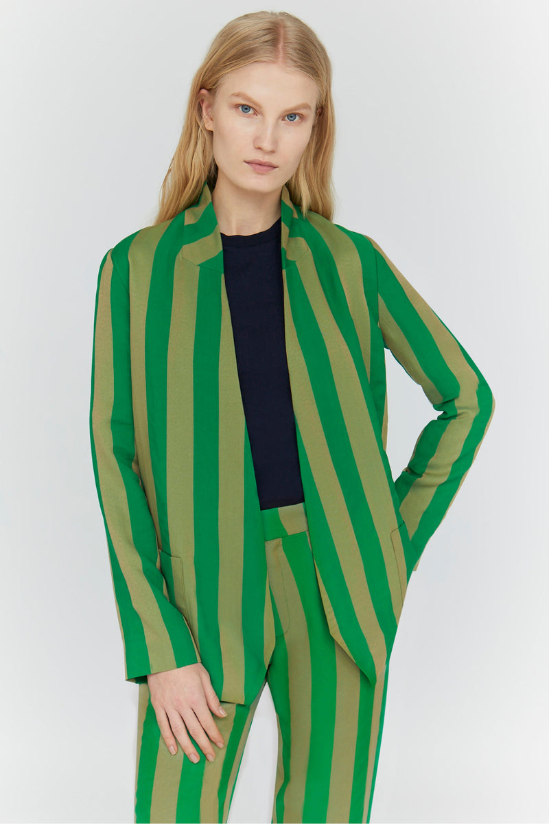 jacket-jacket tippee flag-geo chlorophyll green