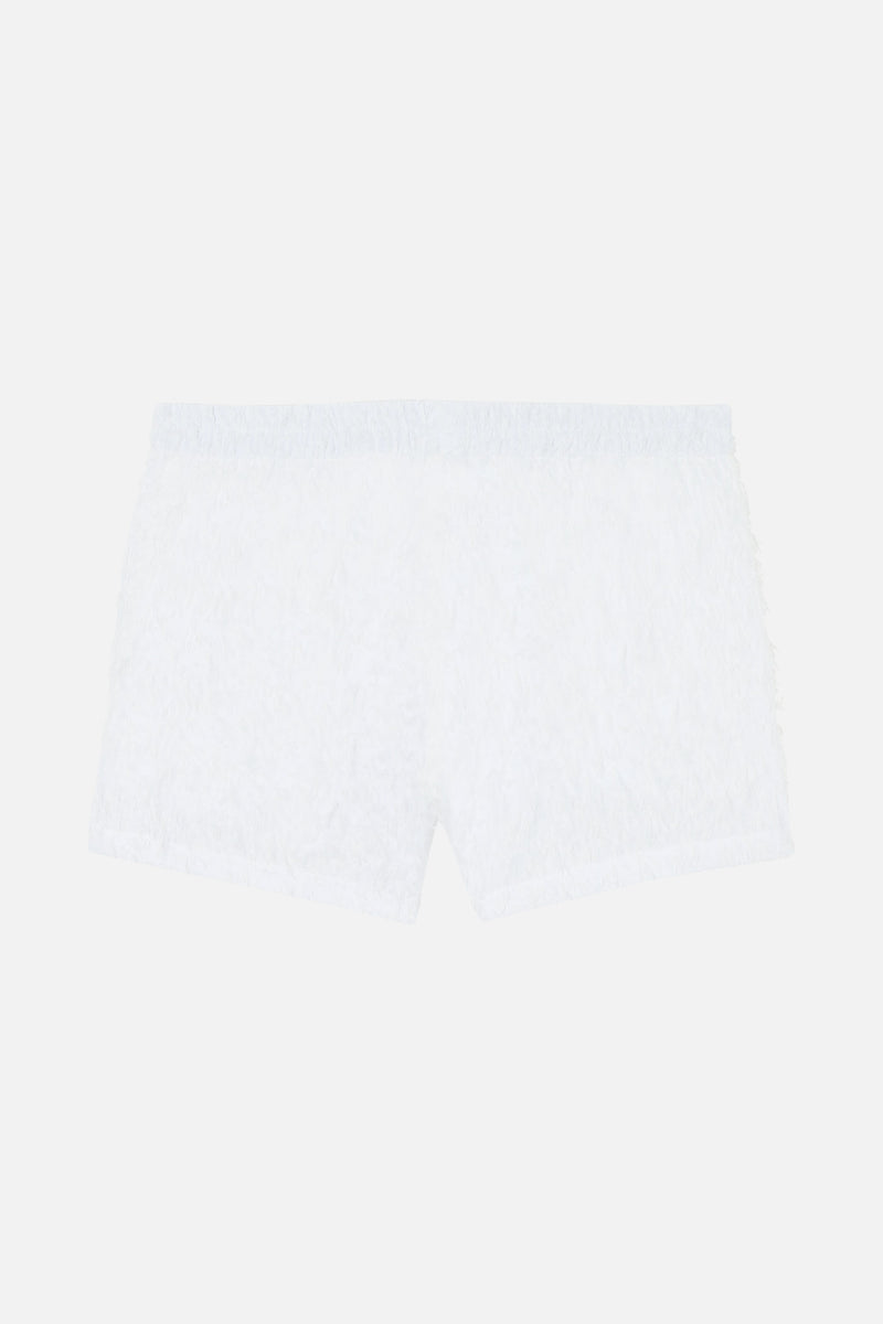 Short Clash Plumette - Blanc