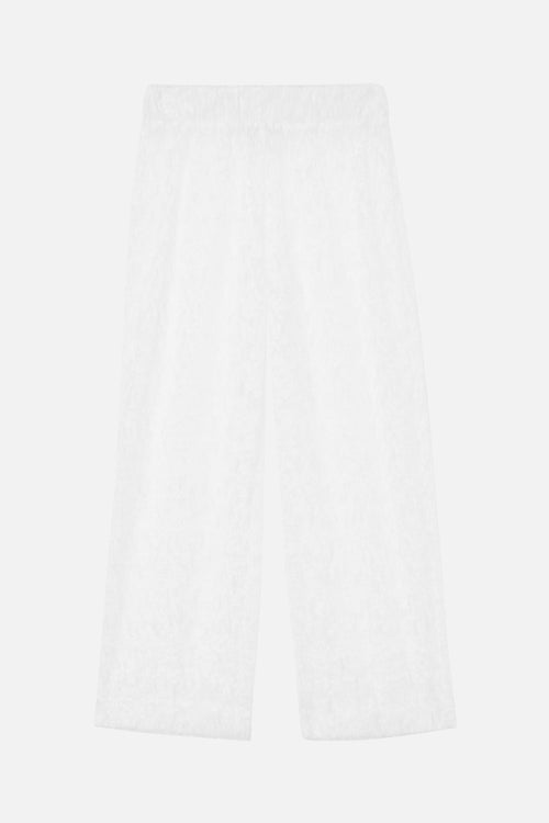 Pantalon Taille Basse Kors Plumette - Blanc