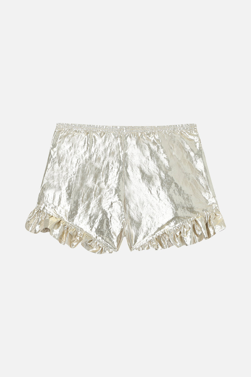 Pantalones cortos reflectantes de varilla