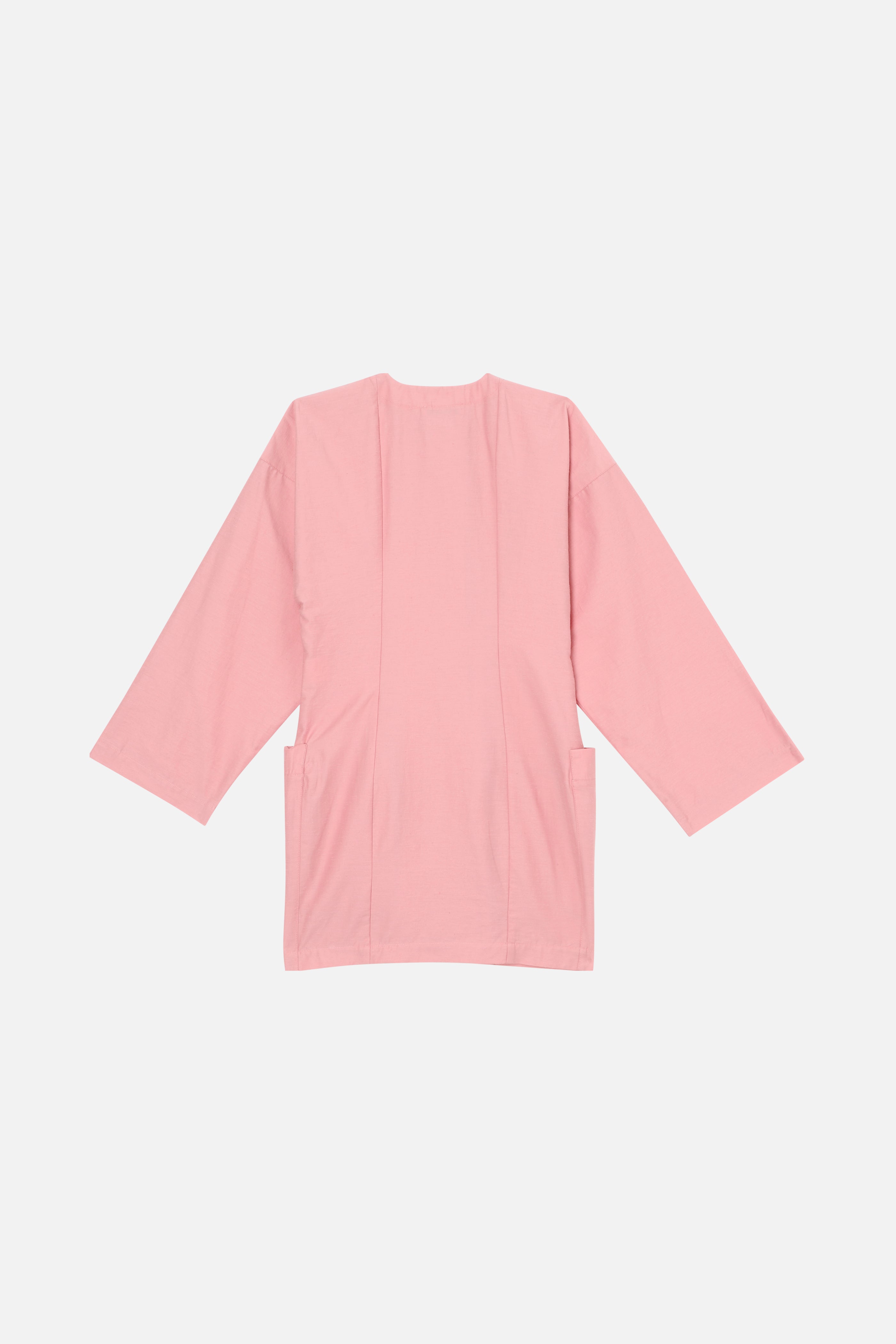 Vestido Griffith Shantung - Rosa