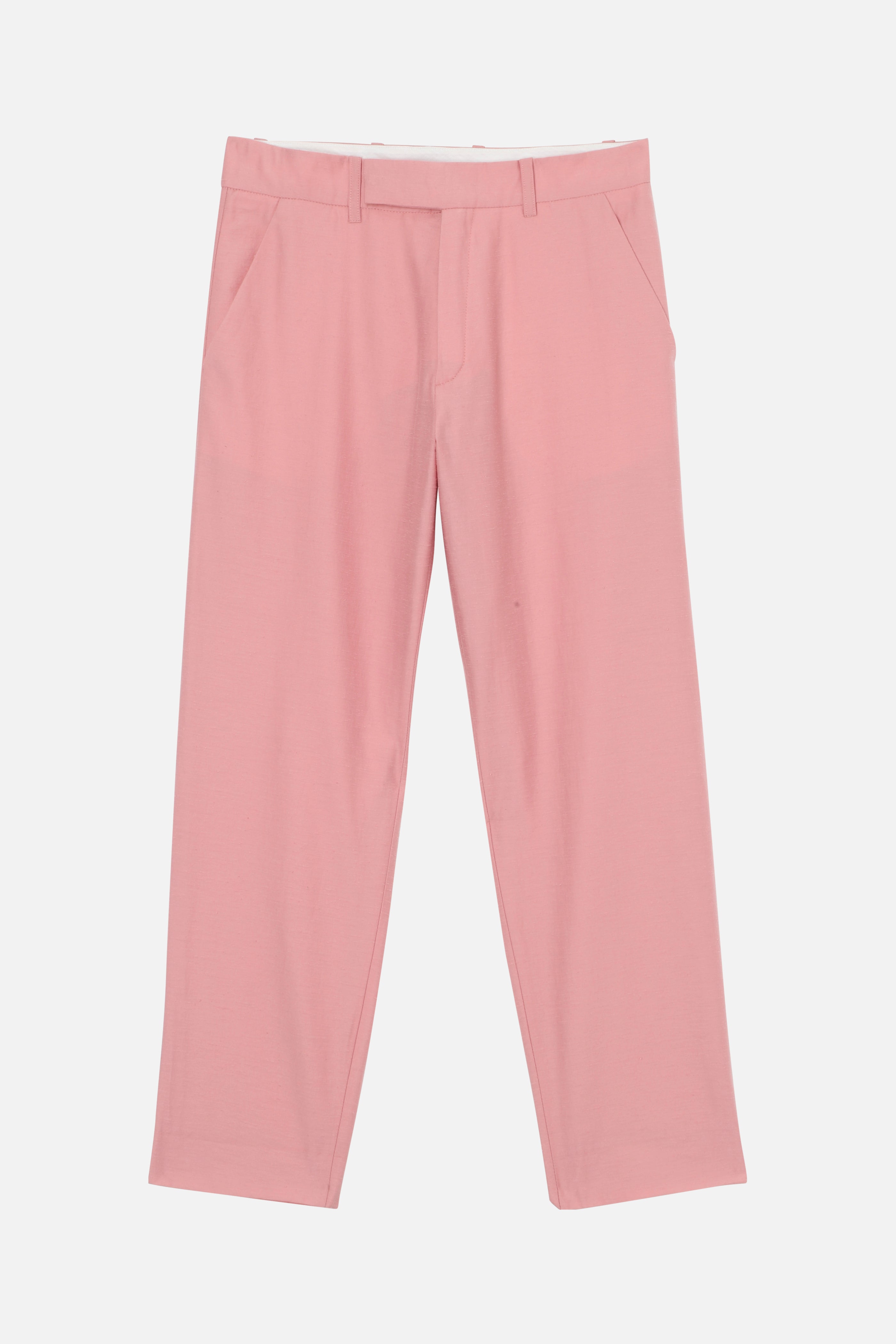 Pantalón Janet Shantung - Rosa