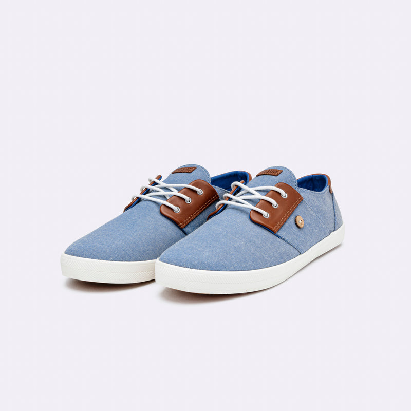 Faguo - Tennis Basses Cypress - Bleu - Femme