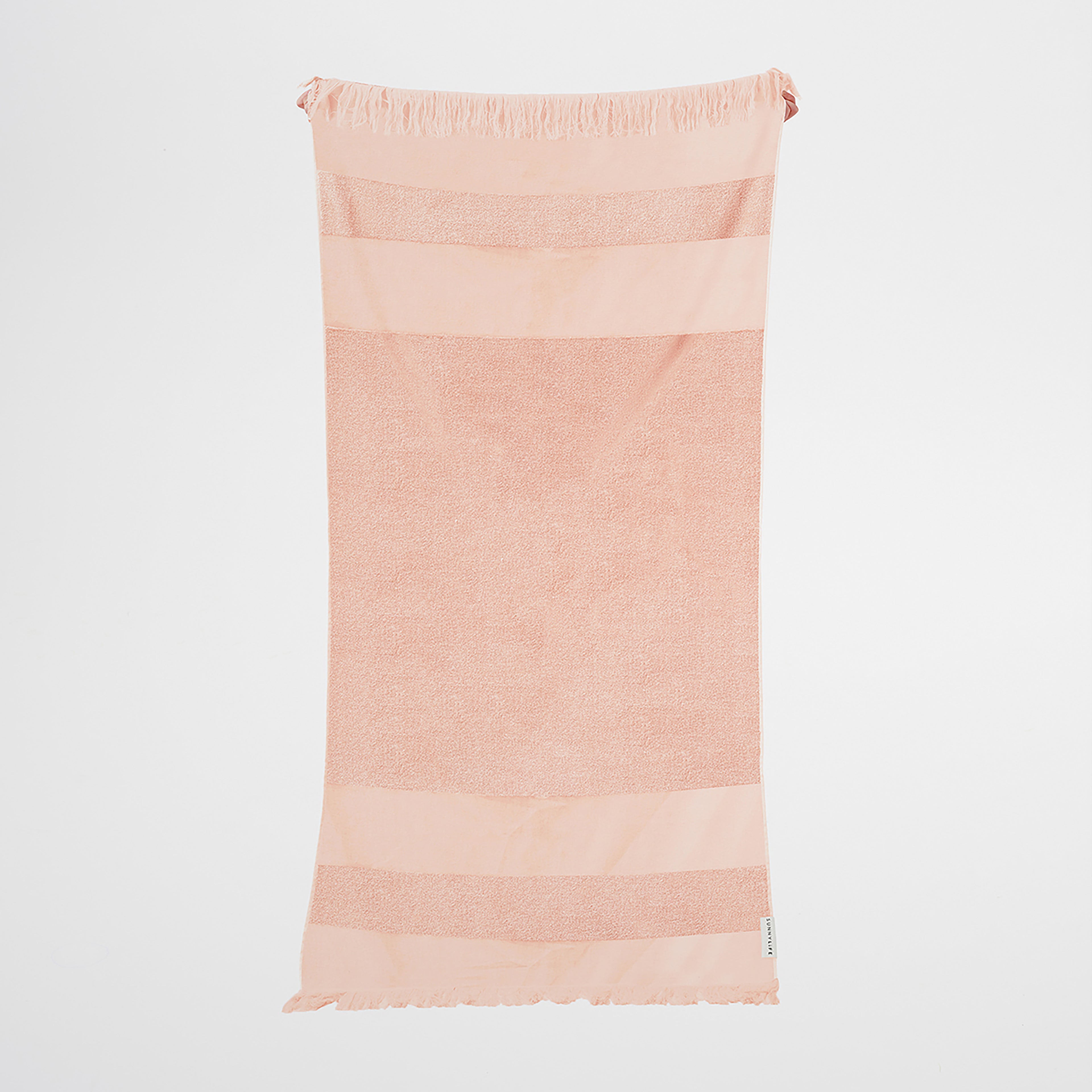 Serviette De Plage Summer Stripe - Saumon