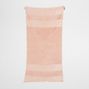 Serviette De Plage Summer Stripe - Saumon
