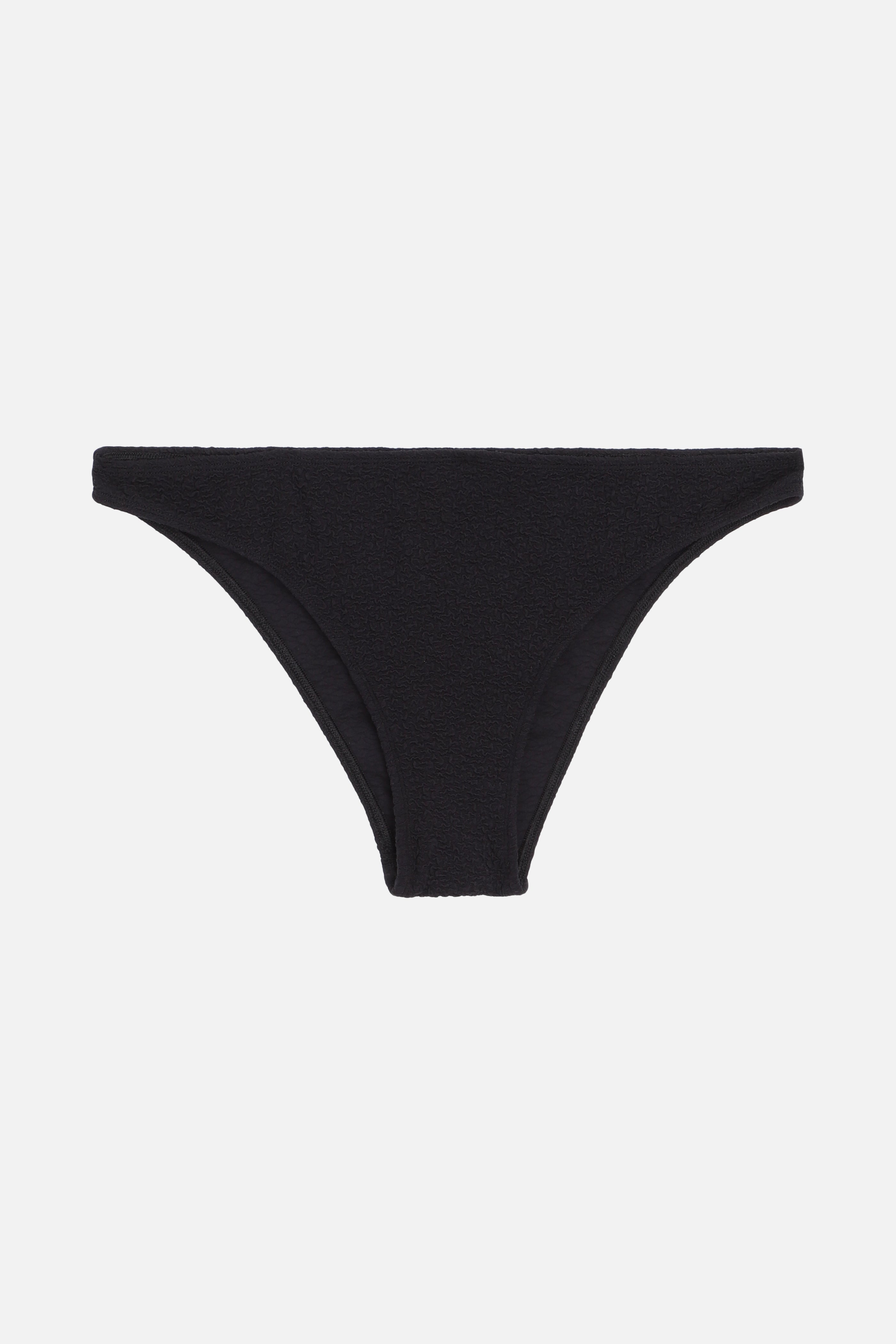 Wind Waffle Bikini Bottoms - Charcoal