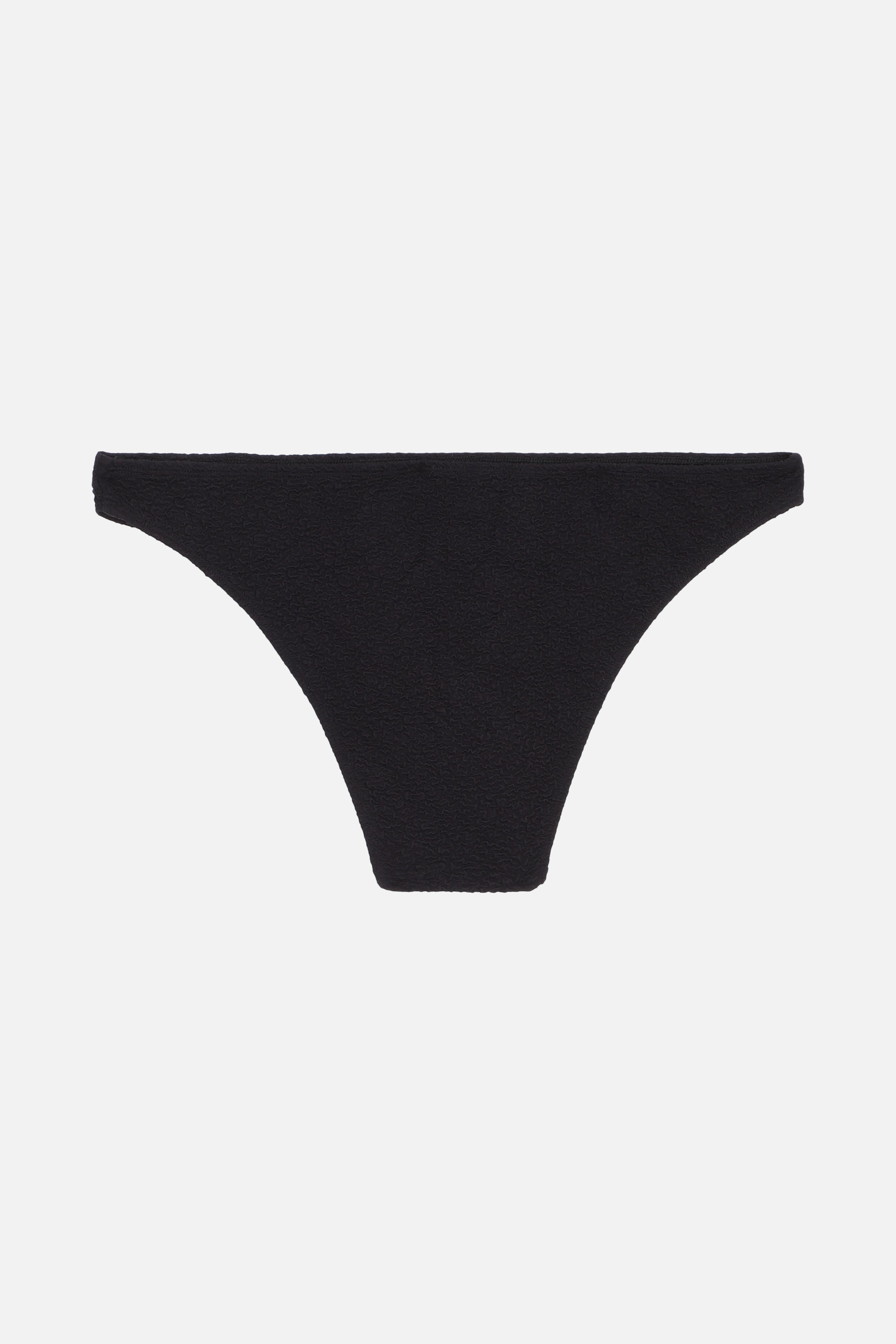 Wind Waffle Bikini Bottoms - Charcoal