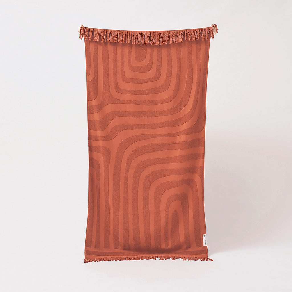 Serviette de Luxe Terracotta