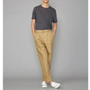 Chino Luigi Pleat Chino Itl Pgmt Co - British Khaki