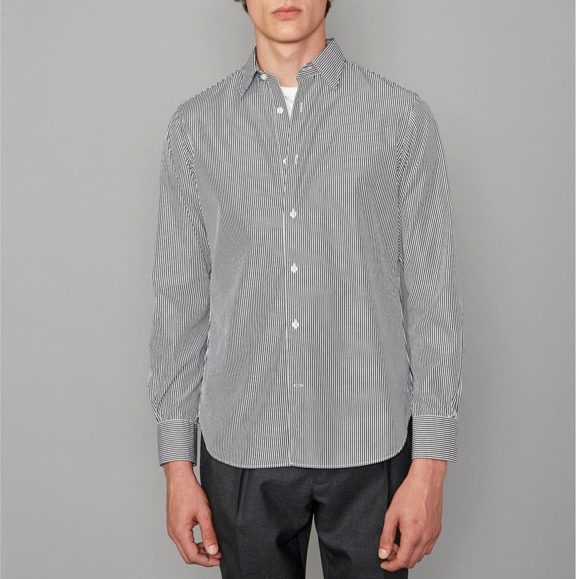 Camisa Giacomo - Negro/Blanco - Hombres