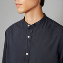 Chemise Gaston Washed Black Indaco - Black