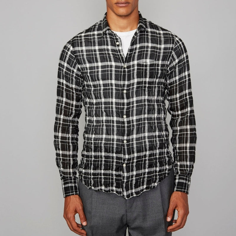 Camisa Lipp - Negro/Gris/Blanco - Hombres